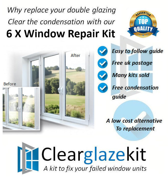 Its not just windows our kit will clear the condensation