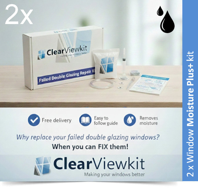 2 window moisture repair kit