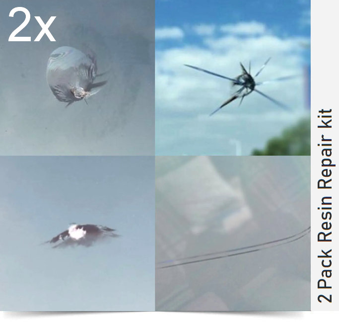 2 Pack resin repair kit